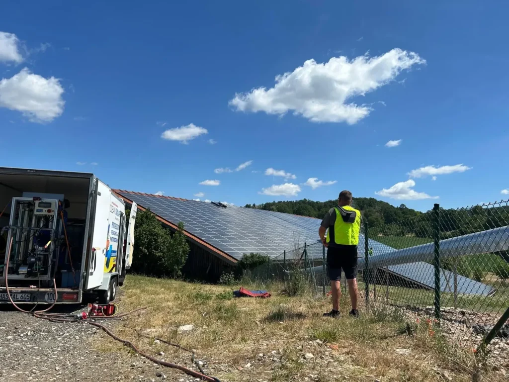 Mobile Technik im Anhänger