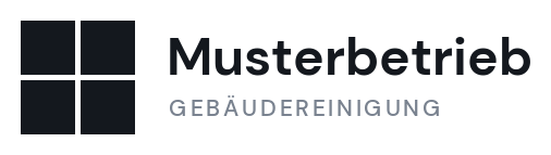 Musterbetrieb Gebäudereinigung – Logo